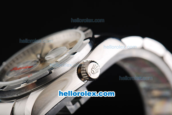 Rolex Datejust Automatic Full Stainless Steel with White Dial - Click Image to Close
